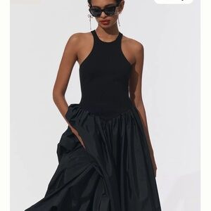 Maeve Sleeveless Drop-Waist Maxi Dress